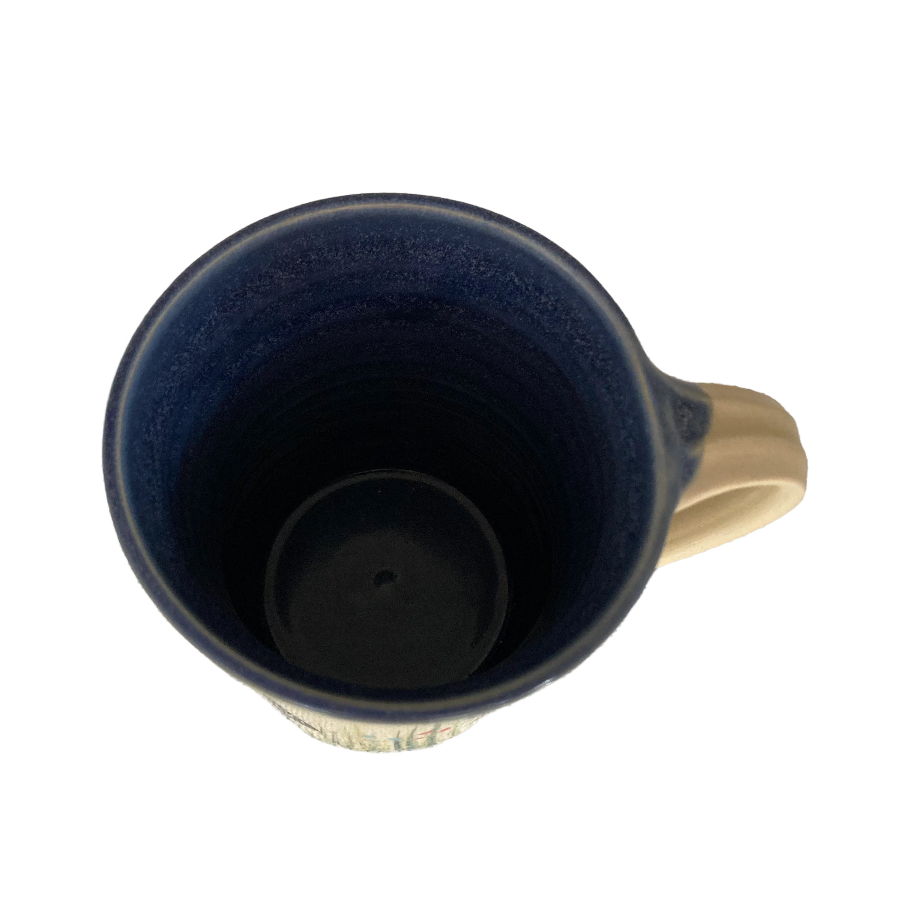 Tasse Sommerwiese blau