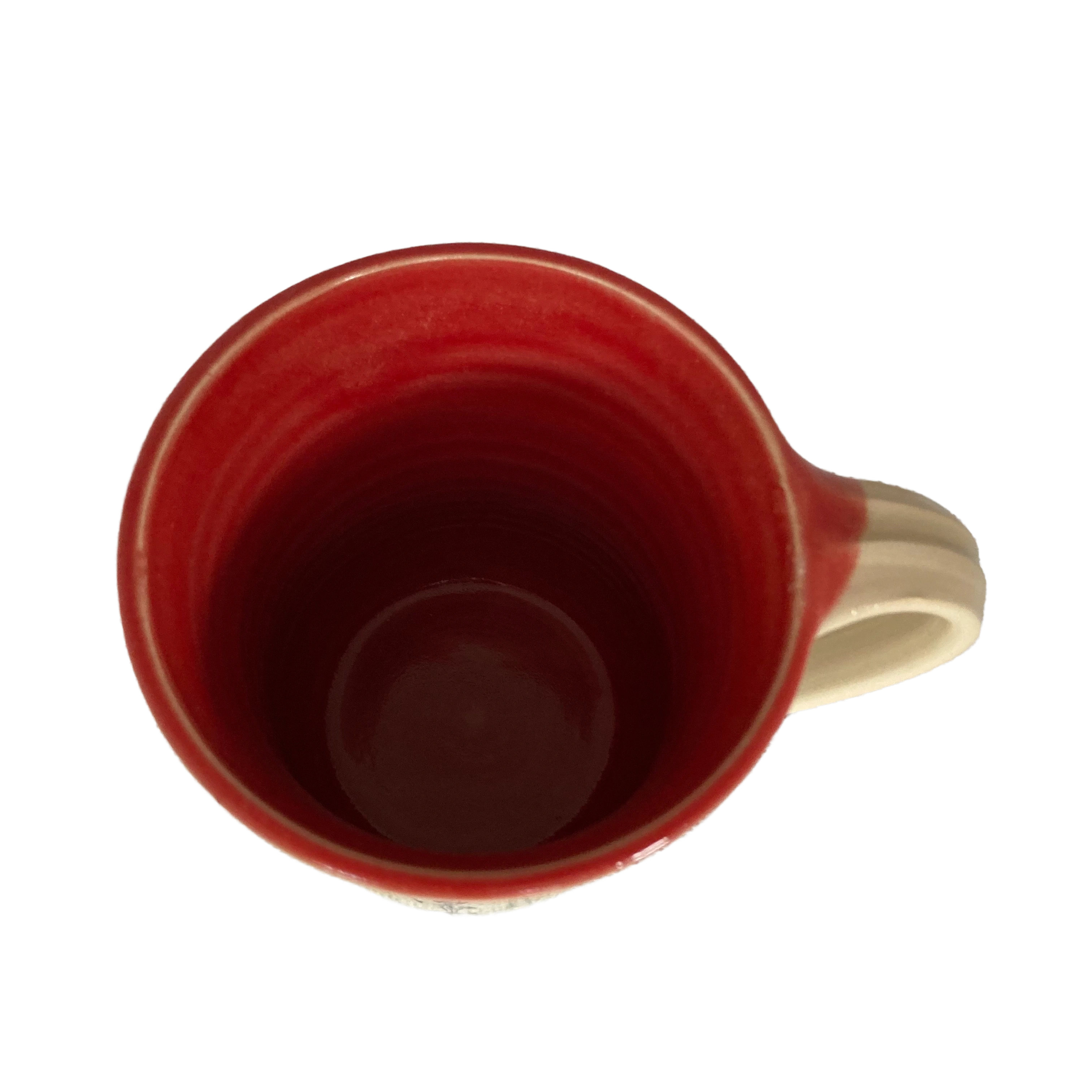 Tasse Sommerwiese rot