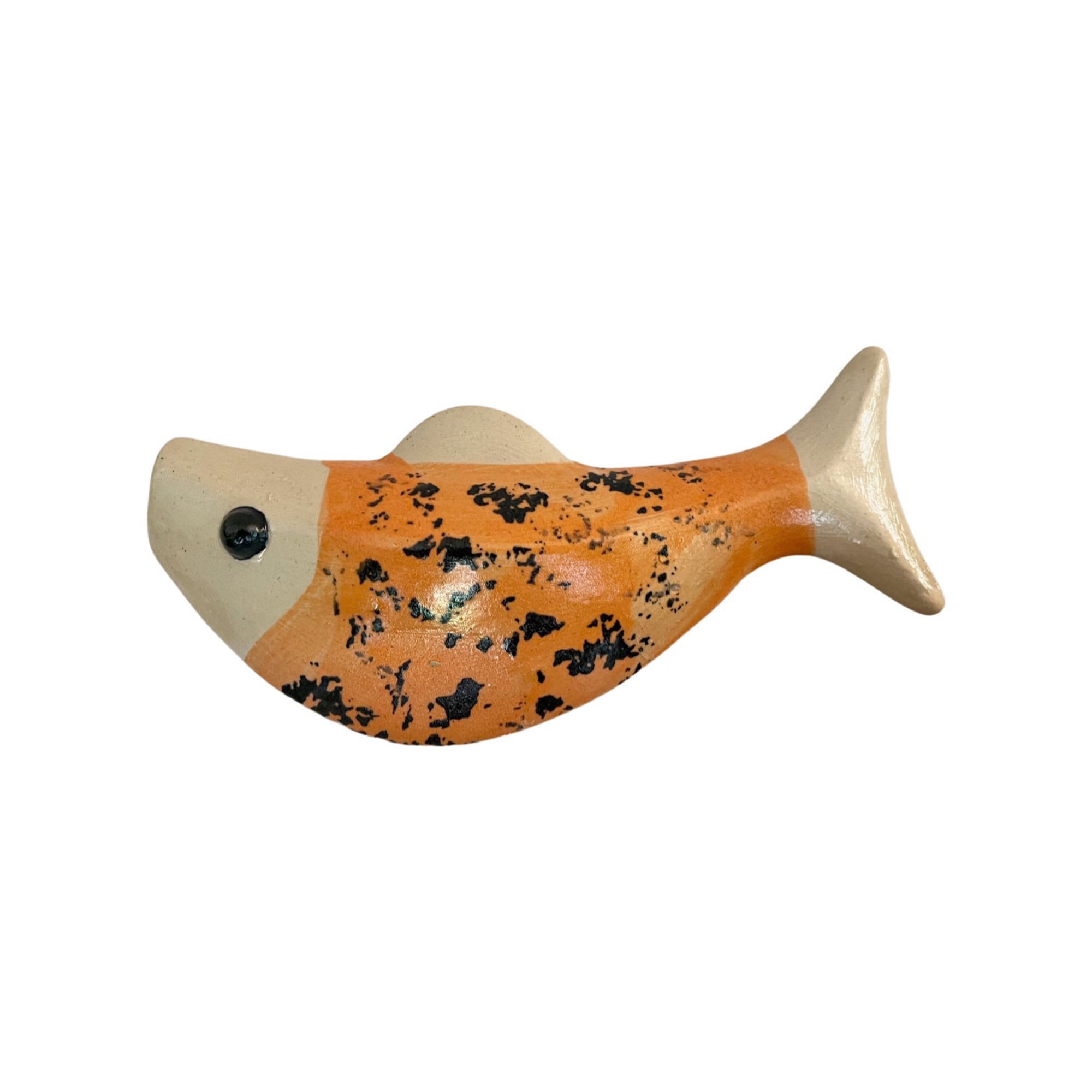 Schwimmfisch Orange