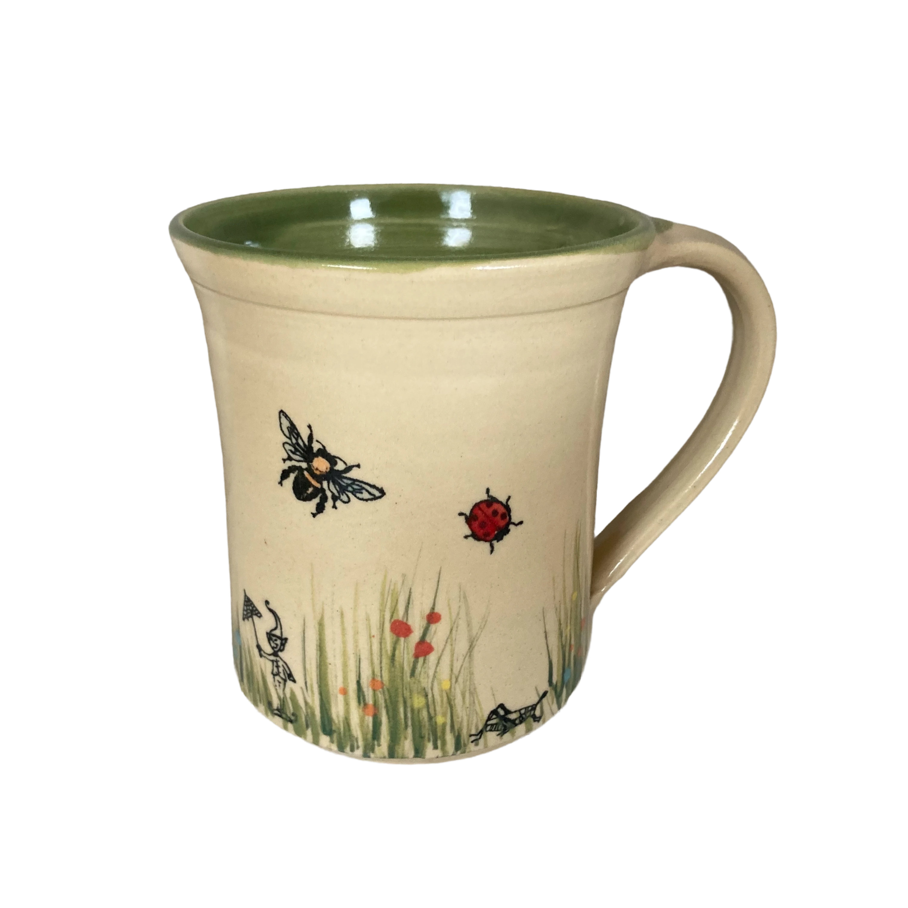 Tasse Sommerwiese grün