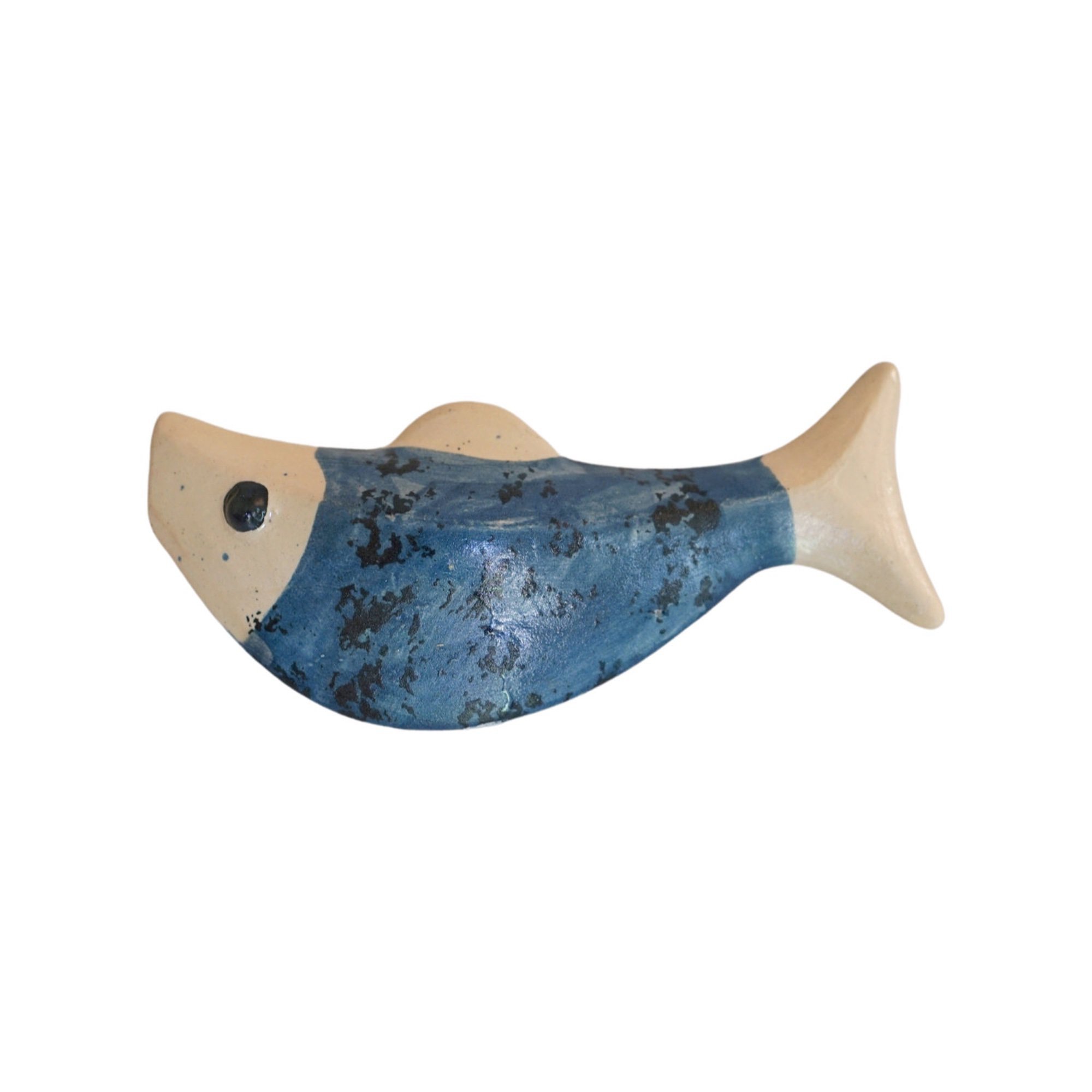 Schwimmfisch Blau